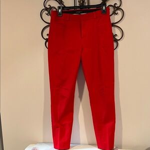 Banana Republic women’s Bold Red Sloan Pants